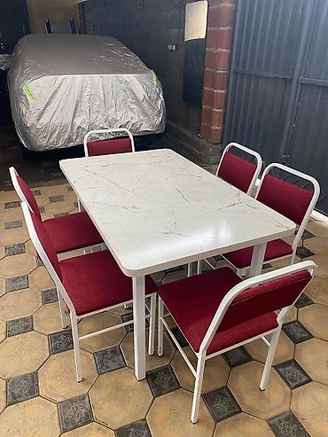 Табуретки: Железные новые стуля. Темир стул. Для кафе. Кухонные стуля. Швеяга — 17