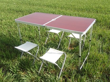 вело спорт: СТОЛЫ!!! Стол для пикника раскладной со стульями Folding Table