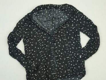 czarne szyfonowa bluzki: Bluzka Damska, SinSay, S, stan - Dobry