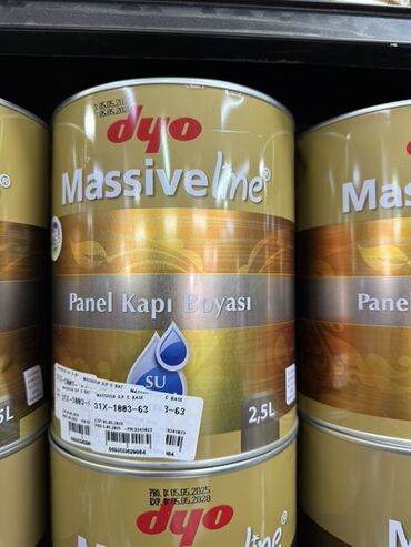акриловая краска для стен цена: Краска для панельных дверей DYO MassiveLine, водная основа (SU BAZLI /
