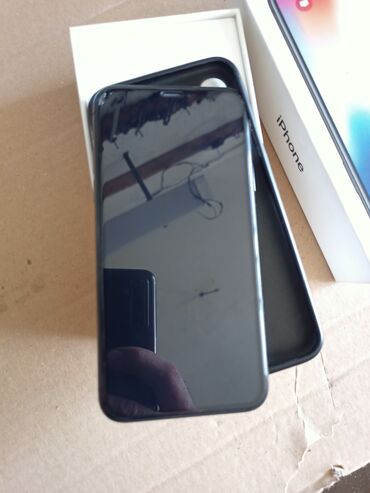 iphone batareya: IPhone X, 64 ГБ, Черный, Отпечаток пальца, Face ID