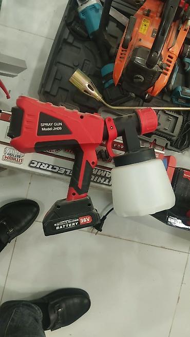 masin şekilleri: Akkumulyatorlu boya püskürtmə tabancası – Model: JH09 - Tip: Dəstlə — 2