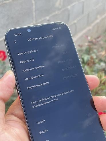 iphone 17 plus: IPhone 13 Pro, Б/у, 128 ГБ, Sierra Blue, Чехол, 80 % — 6