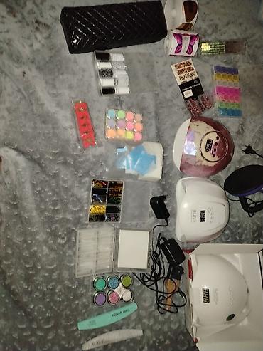 Красота и здоровье: Dırnaq üçün peşəkar avadanlıq və materiallar komplekti Tərkib: - 2 — 2