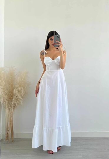 haljine balašević: M (EU 38), color - White, Cocktail, With the straps
