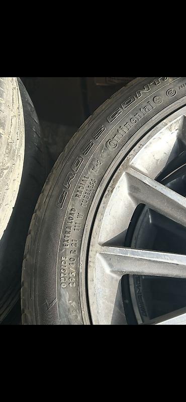 ulduz disk: Tecili Mercedes gl 295/40/R21 disk + təkər 4 eded her biri 270 azn — 2
