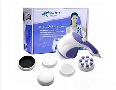 peskir za lice: RELAX & SPIN TONE - RUČNI MASAŽER | Poboljšajte cirkulaciju — 4