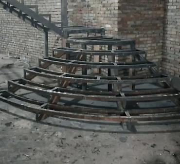 винтил: Металлическая лестница Наружные, Бесплатная доставка, Форма лестницы: Винтовая, Стиль: Лофт — 3