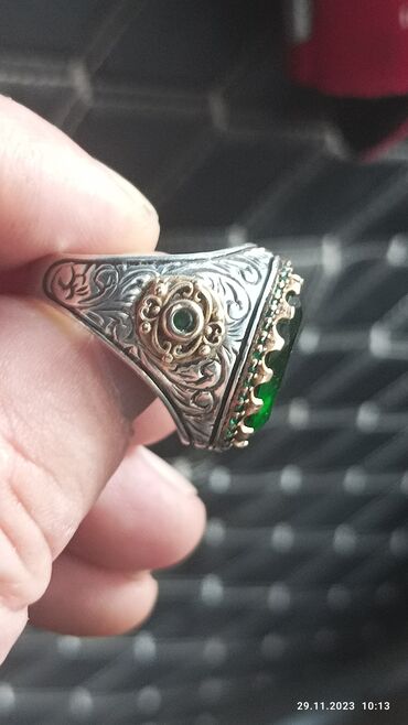 серебрянные изделия: Прадаю кольцо Турецкая розмер 16,5 с каропкай новый проба 925 цена 5т