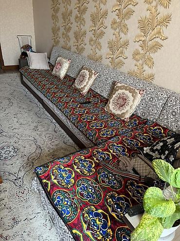 символическую: Комплект мягкой мебели, Б/у, Самовывоз, цвет - Коричневый — 1