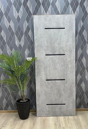 Qapılar və aksessuarlar: Müasir interyerlər üçün dekorativ otaq qapısı - Dizayn: Minimalist — 1