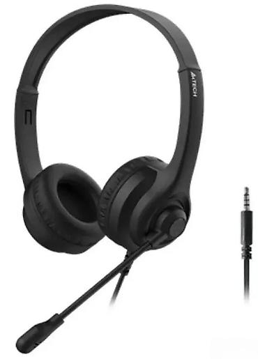 Zvučnici, slušalice i mikrofoni: A4Tech HS-12 stereo slušalice sa mikrofonom - Žična — 1