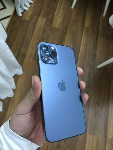 yağ cəkən aparat: IPhone 12 Pro Max, 128 GB, Mavi, Face ID