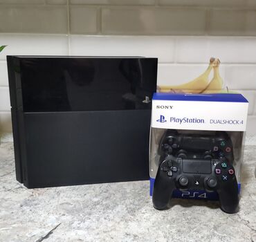 аренда сони 4: PlayStation 4 Fat 1000 GB. Приставка прошитая, 11.00, очень удобная