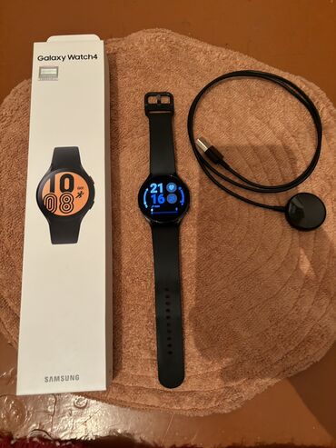samsung watch 4: Smart saat, Samsung, Аnti-lost, rəng - Qara