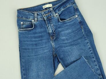 legginsy push prążkowane: Jeansy damskie, Gina Tricot, rozmiar S