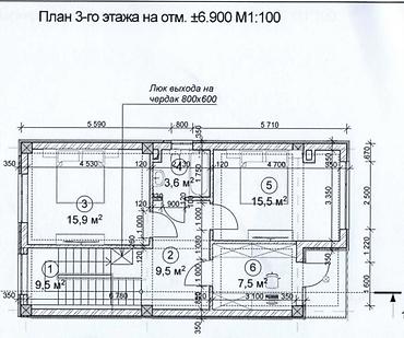 Продажа домов: Дом, 233 м², 8 комнат, Собственник, ПСО (под самоотделку) — 2