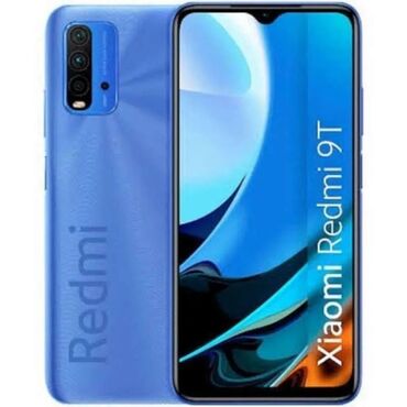 Redmi: Redmi, Redmi 9T, Б/у, 64 ГБ, цвет - Синий, 1 SIM, 2 SIM