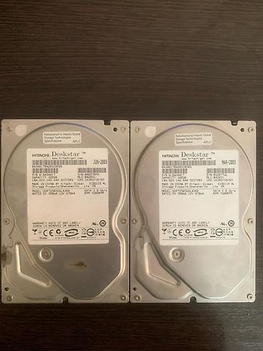 Накопитель для ПК, Б/у, Hitachi, HDD, 2 ТБ, 3.5", Для ПК