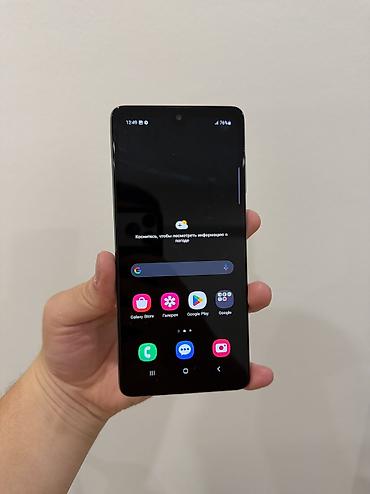 афон 10: Samsung Galaxy A71, Б/у, 128 ГБ, цвет - Зеленый, 2 SIM — 2