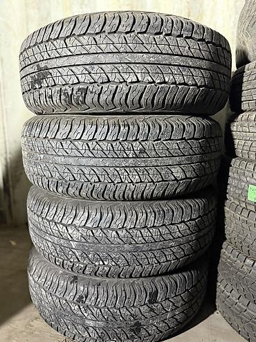 4runner: Шины 265 / 65 / R 17, Лето, Б/у, Комплект, Внедорожные (АТ/МТ), Япония, DUNLOP — 2