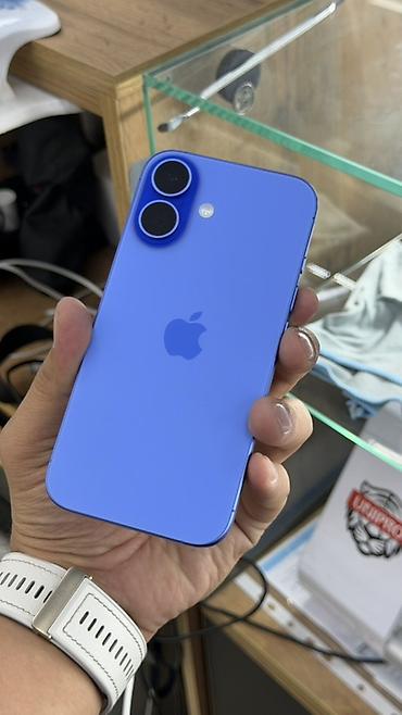 айпад a 16: IPhone 16, Б/у, 128 ГБ, Синий, Коробка, 100 % — 2