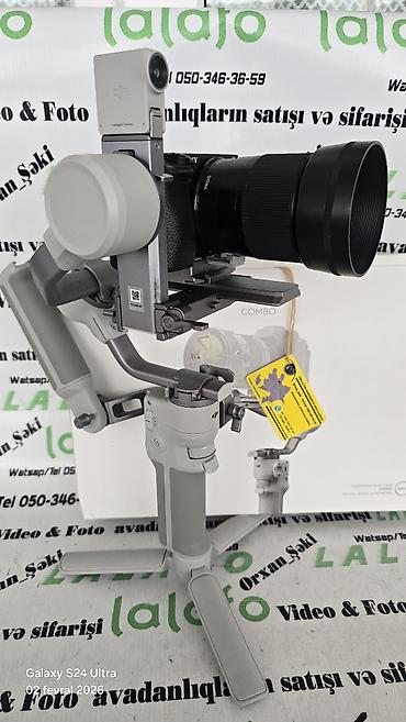 Digər foto və video aksesuarları: DJI RS 4 Mini Combo – güclü və yüngül kamera stabilizatoru üzərində — 1