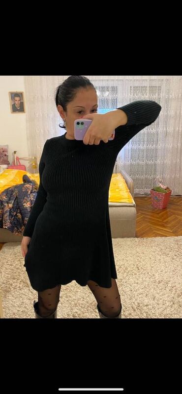 Haljine: M, bоја - Crna, Dugih rukava — 7