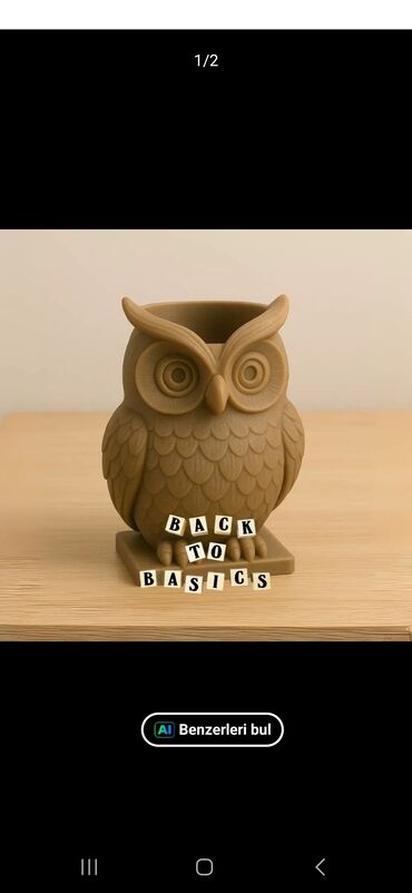 Sifarişlə əl işləri: 3D çap edilmiş məhsulları sizə təqdim edirik! Qələm qablarından — 9