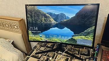 hd monitor: Samsung əyri monitor - Marka/model: Samsung (əyrilikli ekran) - Ekran — 4