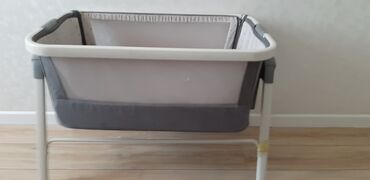 матрасы на детскую кроватку: Люлька, Б/у, Колыбель, Металл, цвет - Серый