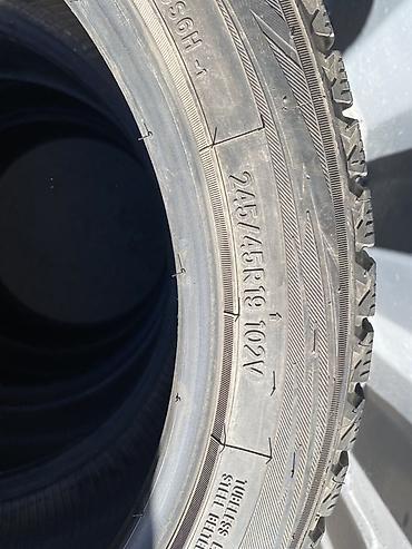 2753520 2454020: Зимние шины 245/45 R19 102V (комплект из 4 шт.)японские на bmw g60 - — 1