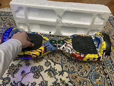 Elektrik nəqliyyatı: Qraffiti dizaynlı hoverboard (özünü balanslayan skuter) - Ölçü: 6.5 — 2
