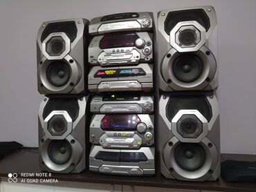 Динамики и колонки: Продаю недорого верхний PANASONIC Twin Woofer музыкальный центр есть