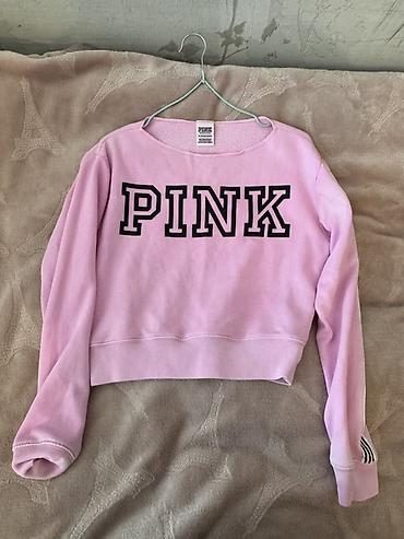 crop geyim: Svitşot, VictoriaS Secret, XS, rəng - Çəhrayı — 1