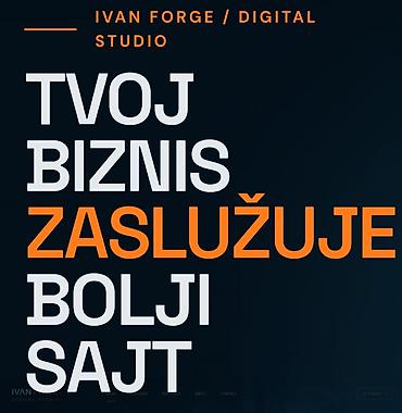 IT, računari i mreže: Usluga: Izrada modernih i funkcionalnih sajtova Opis: - Digitalni — 1