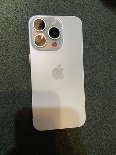 зарядка iphone 5: IPhone 15 Pro, Новый, 256 ГБ, Белый, Защитное стекло, Кабель, Коробка, 100 %