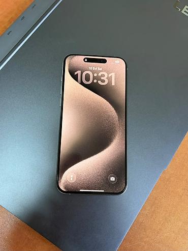 iphone şunuru: IPhone 15 Pro Max, 256 GB, Natural Titanium — 4