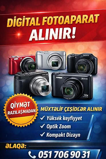 digital fotoaparat: Bu tip kompakt digital fotoaparatları ALIRAM Canon • Sony • Fujifilm • — 1