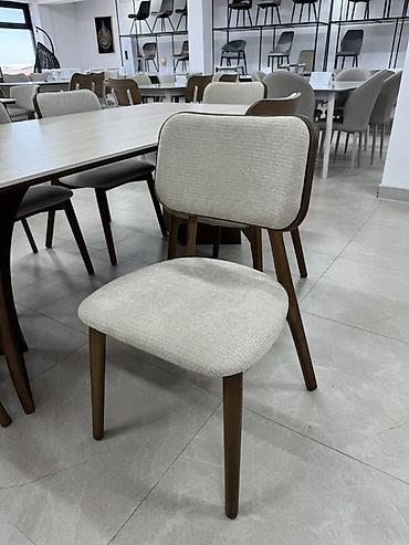 table study: Столовый комплект: прямоугольный обеденный стол 160/80 + 6 стульев - — 3