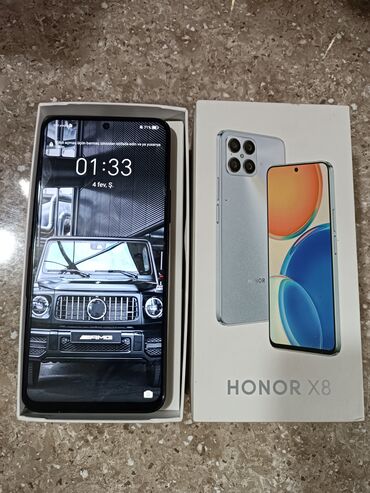 Mobil telefon və aksesuarlar: Honor Honor 8X | 128 GB | rəng - Qara