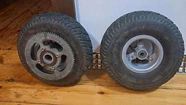 təkərlər 13: Elektrik skuter/mini motosiklet üçün 2 ədəd təkər komplekti — 3