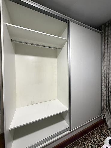 silver kitchen: Шифоньер, шкаф для одежды, Б/у, Прямой — 2