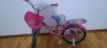 Детские велосипеды: Детский велосипед, 2-колесный, 4 - 6 лет, Для девочки, Б/у