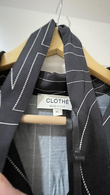 Повседневные платья: Платье-рубашка Clothe - Длина: макси - Цвет: графитовый/черный с — 5