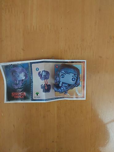 Oyuncaq silahlar: Stranger Things Kinder Joy Funko Eddie Upside Down qiyməti 10manat — 1