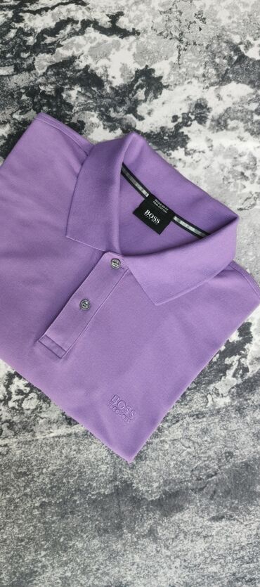 cins pencekler 2022: Polo köynək, Hugo Boss, 2XL (EU 44), rəng - Yasəmən