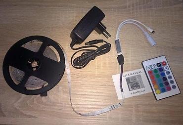 maxi staklene case: RGB LED TRAKA 5M SA KONTROLEROM I NAPAJANJEM 300 LED | *AKO IMATE — 1