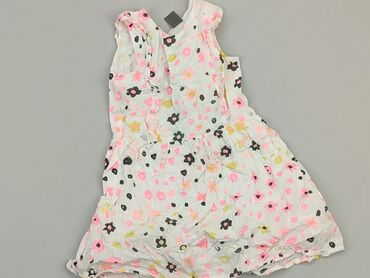 sinsay biała sukienka: Sukienka, Little kids, 3-4 lat, 98-104 cm, stan - Dobry