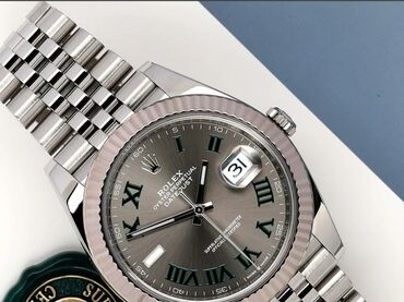 agili saat: Новый, Наручные часы, Rolex, цвет - Серебристый